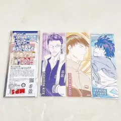 新テニスの王子様 オリジナルステッカーコレクション 木手永四郎 柳蓮二 向日岳人