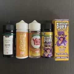 ベイプ用リキッド まとめ売り 4本セット VAPE