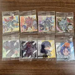 ガンダム　シールウエハース　ジークアクス系8枚セット