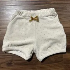 90 petit main ドット柄ショートパンツ