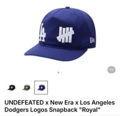 UNDEFEATED x New Era Dodgers キャップのサムネイル
