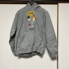 未使用　FTC Beavis and Butt-Head パーカー グレー　S