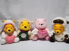 プーさん　４体セット