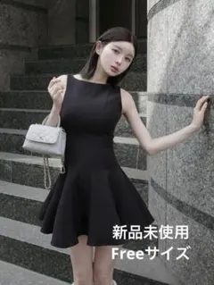 ダーリッチ darich シルエットフレアミニワンピース