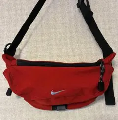 90s NIKE ナイキ　ウエストポーチ　ウエストバッグ　赤