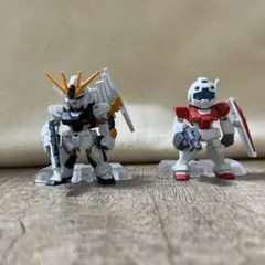 ガンダムコンバージ　【初期】　νガンダム　ジム　2体セット