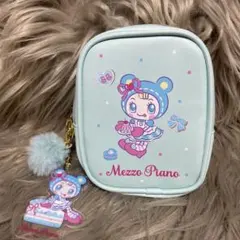 メゾピアノ　1番くじ　ブルーベリエちゃん　ポーチ　チャーム付き