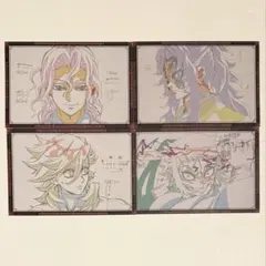 鬼滅の刃 ufotable 黒死牟 鬼舞辻無惨 黒死牟 童磨 獪岳 ポストカード