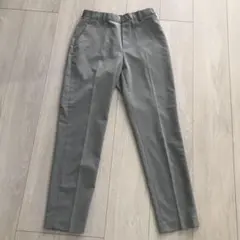 UNIQLO　テーパードストレッチパンツ ライトグレー S