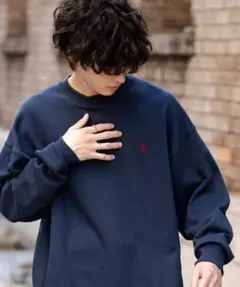 【新品、タグ付き】U.S. POLO ASSN. ネイビー トレーナー Lサイズ