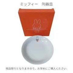 【送料込】ミッフィー皿 LAWSON オレンジ箱付き
