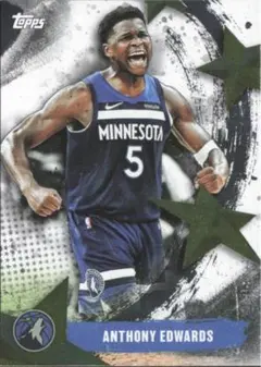 【1140】Timberwolves Anthony Edwards Topps