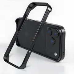SUGOIDAN iPhone 17 Pro 用 バンパー ケース ブラック