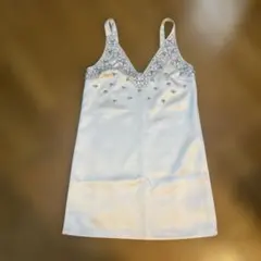 H &M ノースリーブ ミニワンピース