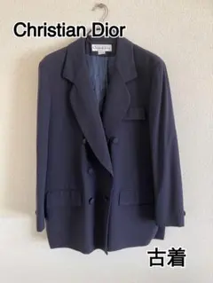 【訳あり/希少】Christian Dior ダブル テーラードジャケット