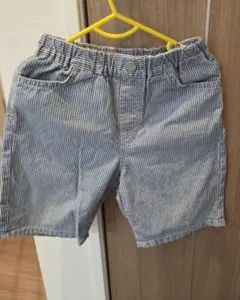 UNIQLO ストライプ ハーフパンツ 110cm