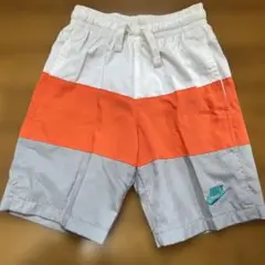 Nike ハーフパンツ オレンジ ホワイト