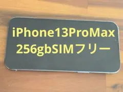 Apple iPhone 13 pro max 256 gb SIM フリー