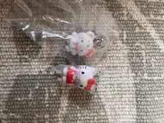 めじるしアクセサリー　ふわふわスノー　キティ2個セット