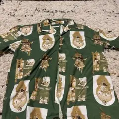 Evisen Skateboards アロハシャツ グリーンのサムネイル
