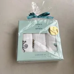 aden + anais washcloth set 3枚セット