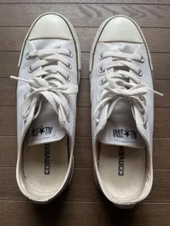レザー　CONVERSE ALL STAR ホワイト スニーカー