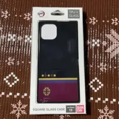 宇髄天元 鬼滅の刃 iPhone13対応スクエアガラスケース