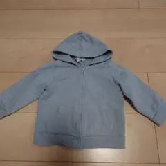 フード付きライトブルートレーナー 90サイズ