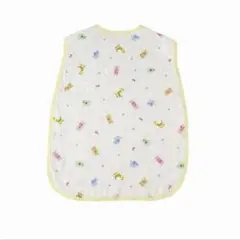 く*ち様 ミキハウス 6重織ガーゼ スリーパー どうぶつ柄 ホットビスケッツ