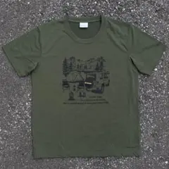 Columbia コロンビア アウトドア Tシャツ カーキのサムネイル