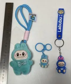 Labubu(ラブブ) ぬいぐるみ キーホルダー　　ラブブ 3体セット
