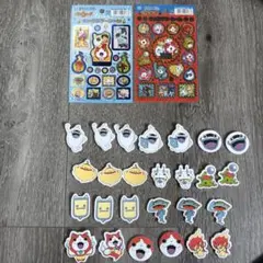 妖怪ウォッチ キャラクターシール　まとめ売り　ぷっくりスポンジシール