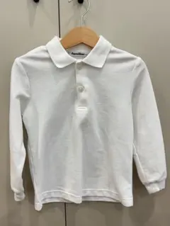 ファミリア　長袖ポロシャツ 110cm ホワイト 男の子