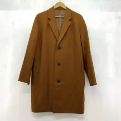 67▢makaware ウールチェスターコート キャメル TS0926-6