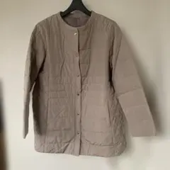 美品HERNOヘルノダウンベスト38フレンチスリーブ インナーダウン 