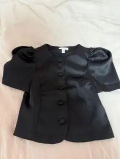 H&M 黒 半袖トップス XS