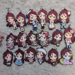 桜内梨子　ラブライブ　ラバーストラップセット