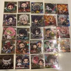 鬼滅の刃 ディフォルメシールウエハース其ノ三  24枚セット