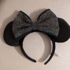 ディズニー カチューシャ ミニー スタッズ カラフル