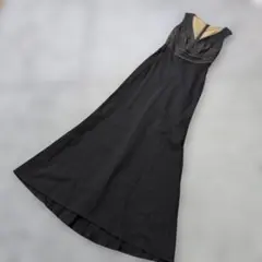 D631 美品 TADASHI SHOJI ドレープドレス ノースリーブ XXS - メルカリ