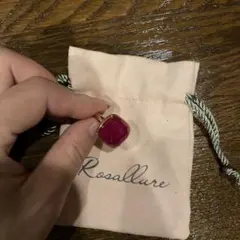 まるちーずさま専用 ローザリュール レッドカルセドニー リング 11号