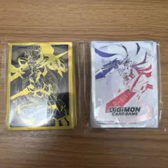 デジモンカードゲーム オフィシャルスリーブ　オメガモン　アルファモン　未開封