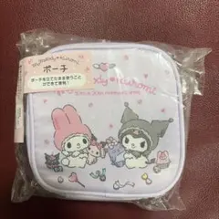 【新品未開封】郵便局 マイメロディ50周年＆クロミ20周年グッズ ポーチ