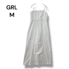 グレイル　キャミワンピース　ロング　アイボリー　Ｍ　無地　ポケット付き　キャバ