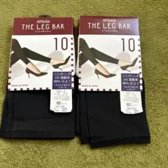 ATSUGI THE LEG BAR サマーレギンス 10分丈 M-L 2足のサムネイル
