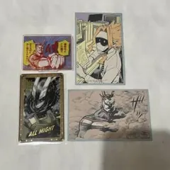 ヒロアカ　原画展 メモリアルコレクション オールマイト 箔押しクリアカード