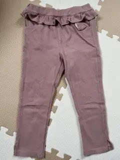 フリル付きくすみピンクパンツのサムネイル