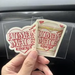 【匿名配送】HUMAN MADE カップヌードル ステッカー 2種セット