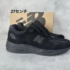 New Balance 991V2 Triple Black U991KK2