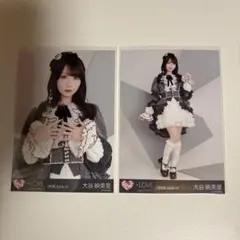 イコラブ 生写真 年末歌番組衣装 大谷映美里 セミコンプ ヨリ ヒキ